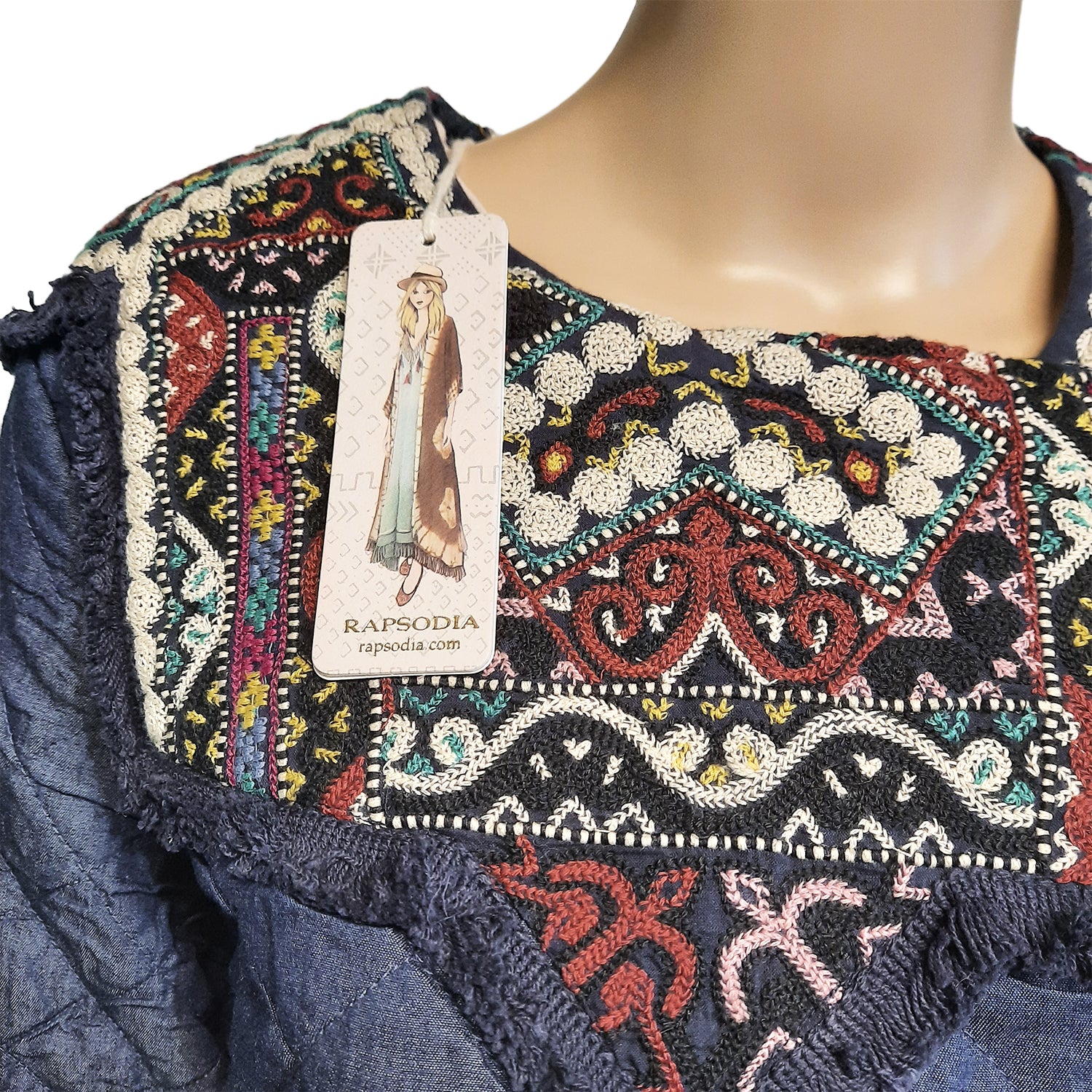 Chaqueta Rapsodia Zeila Azul