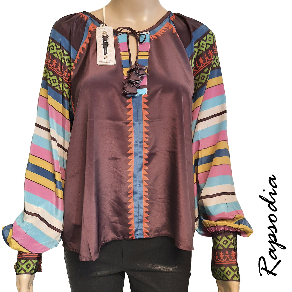 Blusa Rapsodia Okon Sekou Violeta