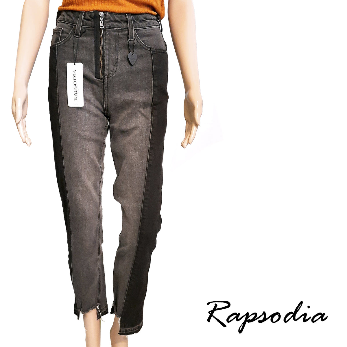 Jeans Rapsodia Mom Grey Gris