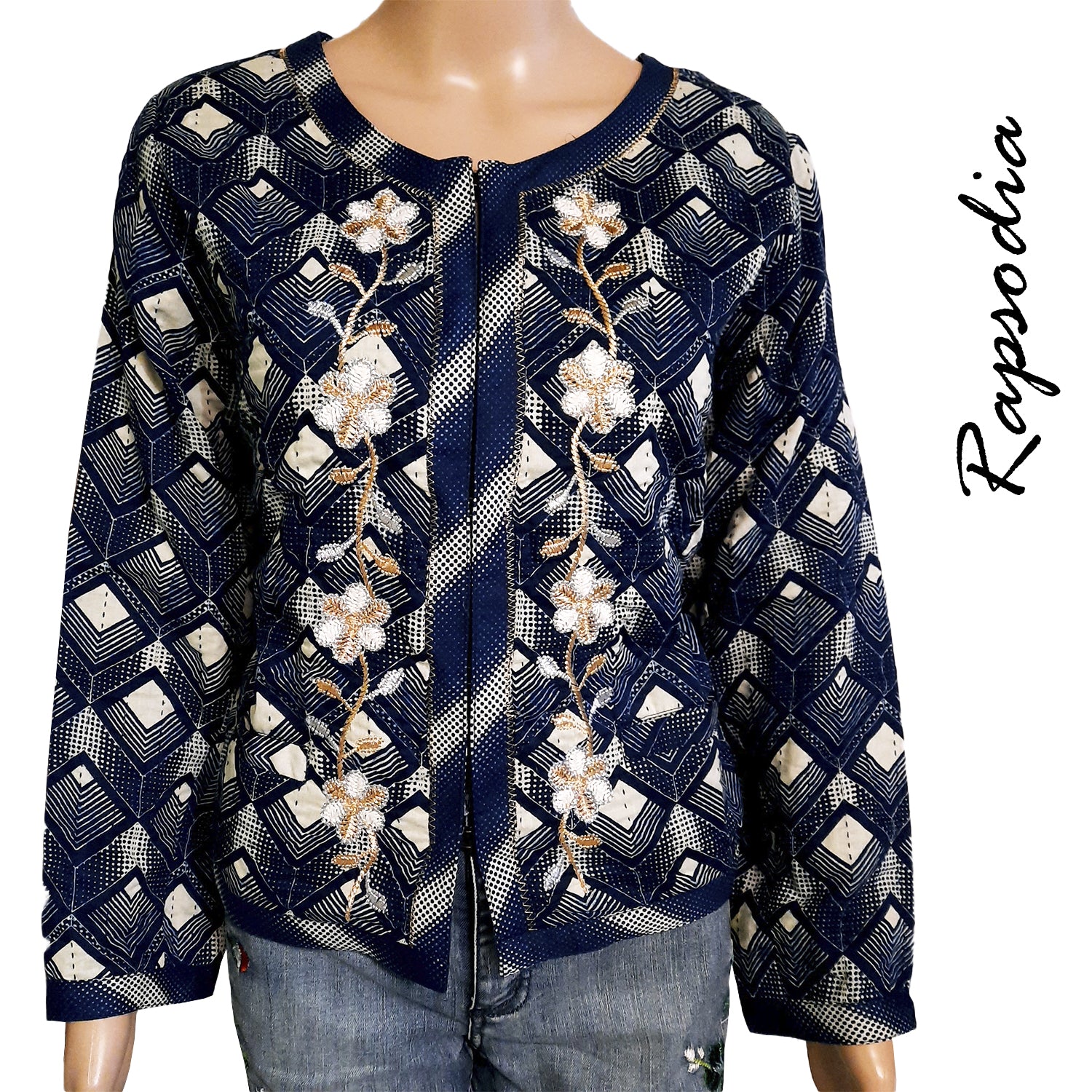 Chaqueta Rapsodia Block Libert Azul