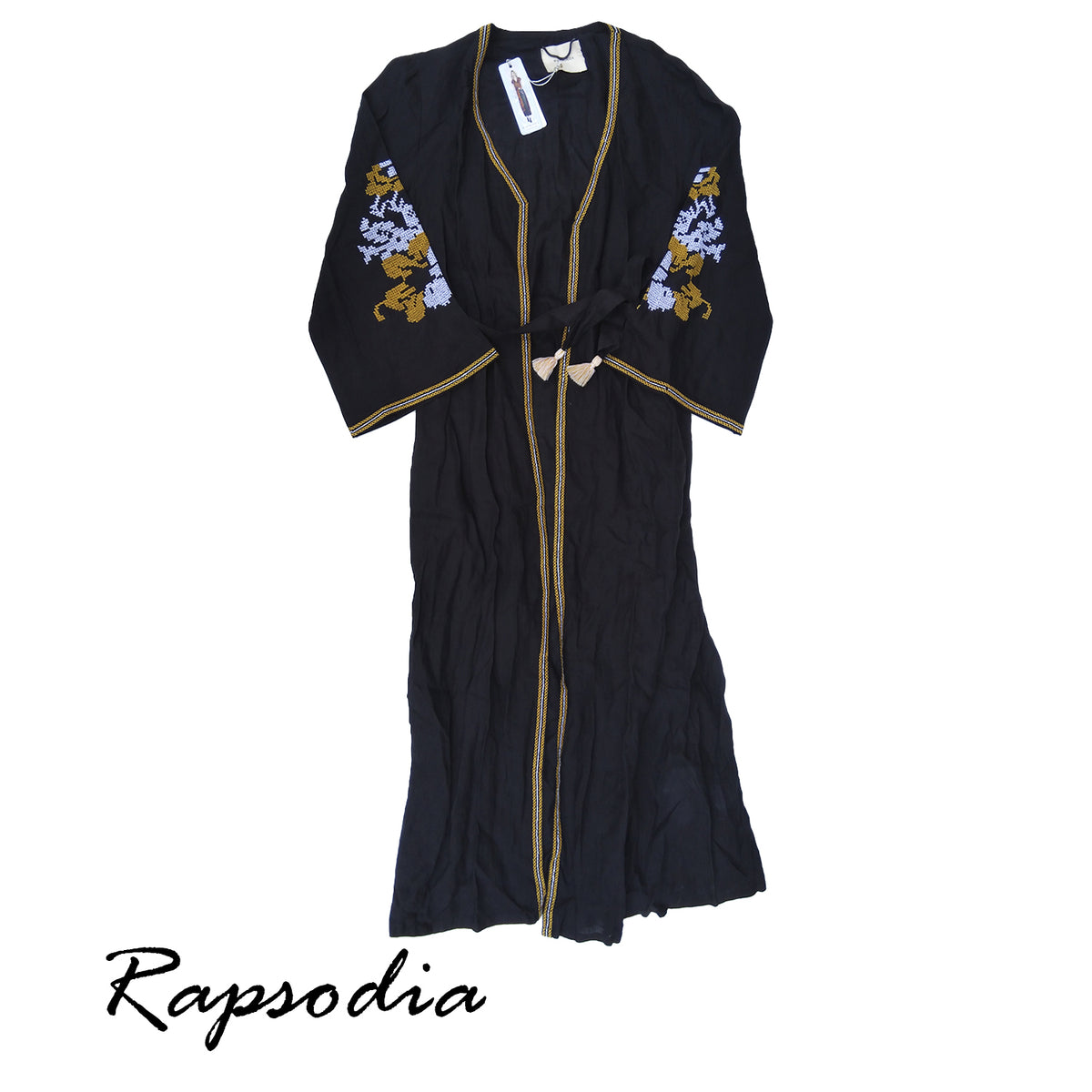 Kimono Rapsodia  Greek Long Negro