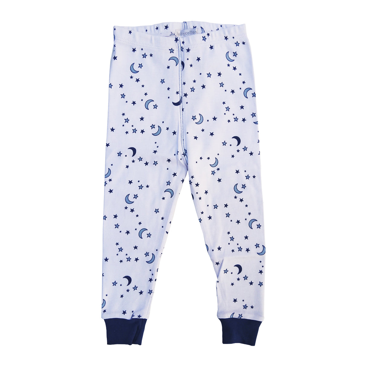 Pijama Babycottons Blanco Azul