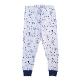 Pijama Babycottons Blanco Azul