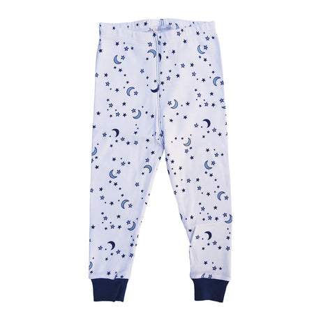 Pijama Babycottons Blanco Azul