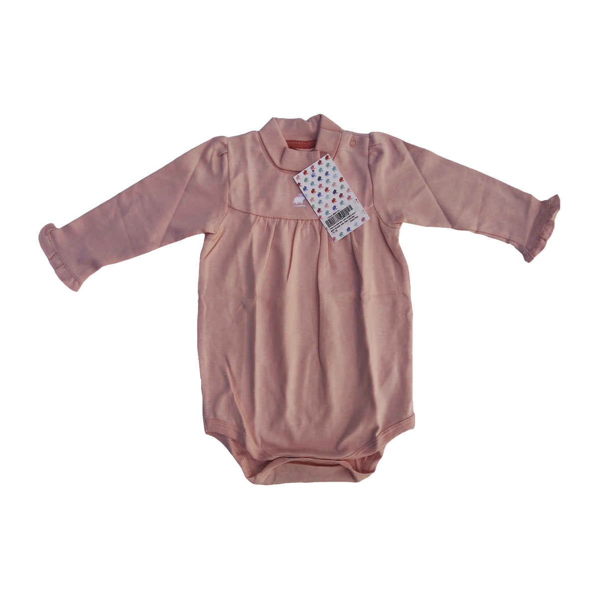 Body Babycottons Polera M Larga Rosa