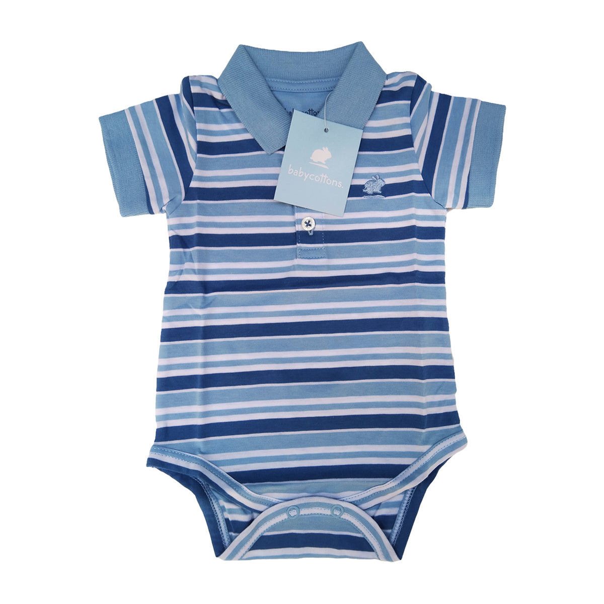 Body Babycottons C/Polo Hawaii Ray MC Celeste