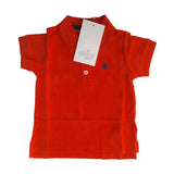Polera C/Polo MC Rojo Tomate