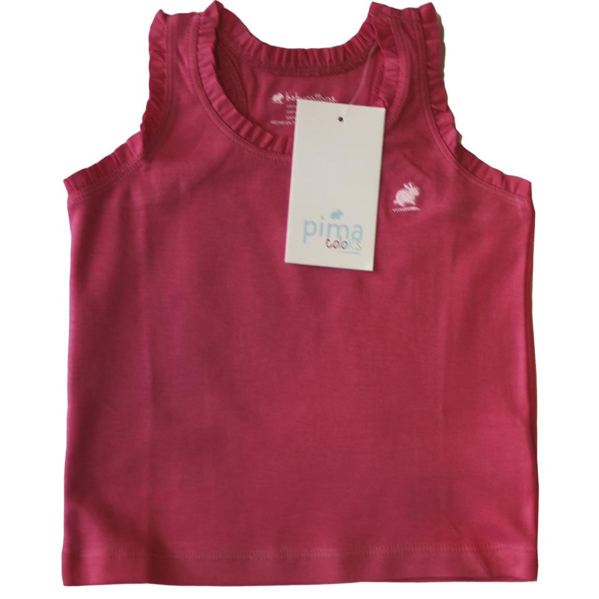 Camiseta Babycottons Competicion SM Pima Colors Fucsia Fresia