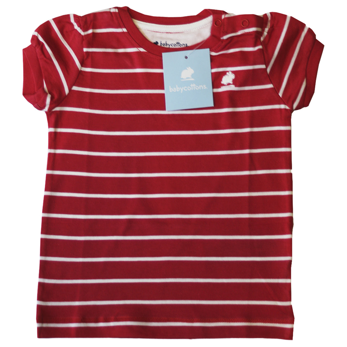 Camiseta Babycottons T-Shirt Cruise Girl Jersey MC Coral