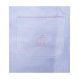 Enterito  Babycottons Basic CBB S Pie Blanco Rosa