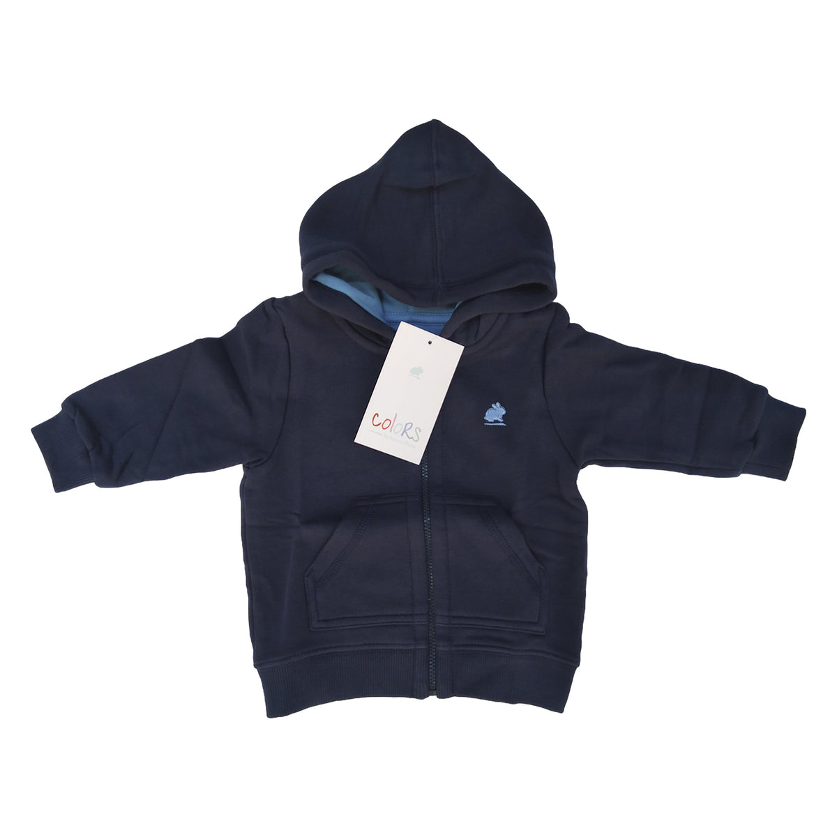 Canguro Babycottons Frisa Azul - TALLA-6M