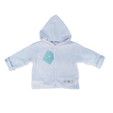 Cardigan Babycottons Plush Print Blanco Estampado
