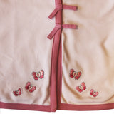 Cardigan Babycottons Forrado Oriente Mei Rosa