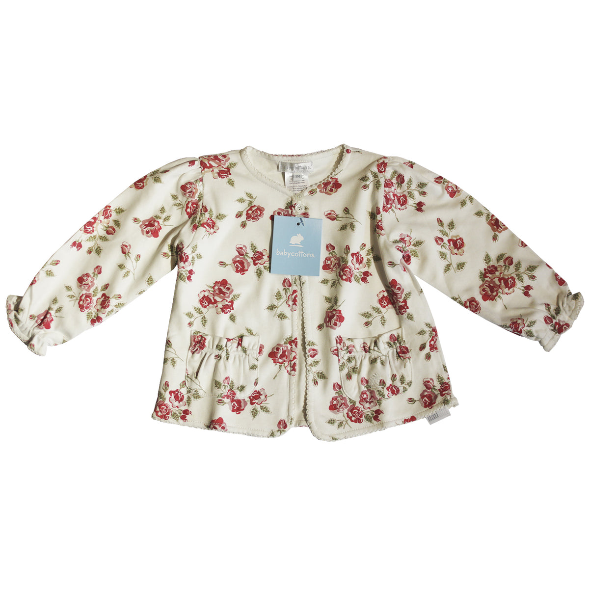 Cardigan Babycottons Juliette Forrado Estampado