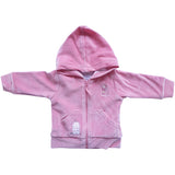 Cardigan Babycottons Plush Wintertime Rosa