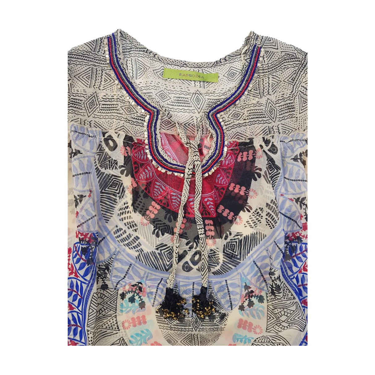 Blusa Rapsodia  Nina Willow Crudo
