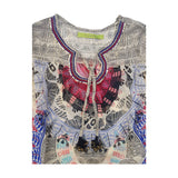 Blusa Rapsodia  Nina Willow Crudo