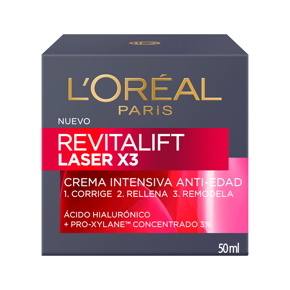 Crema Día Anti-Arrugas Revitalift Láser 50ml L&#39;Oréal Paris