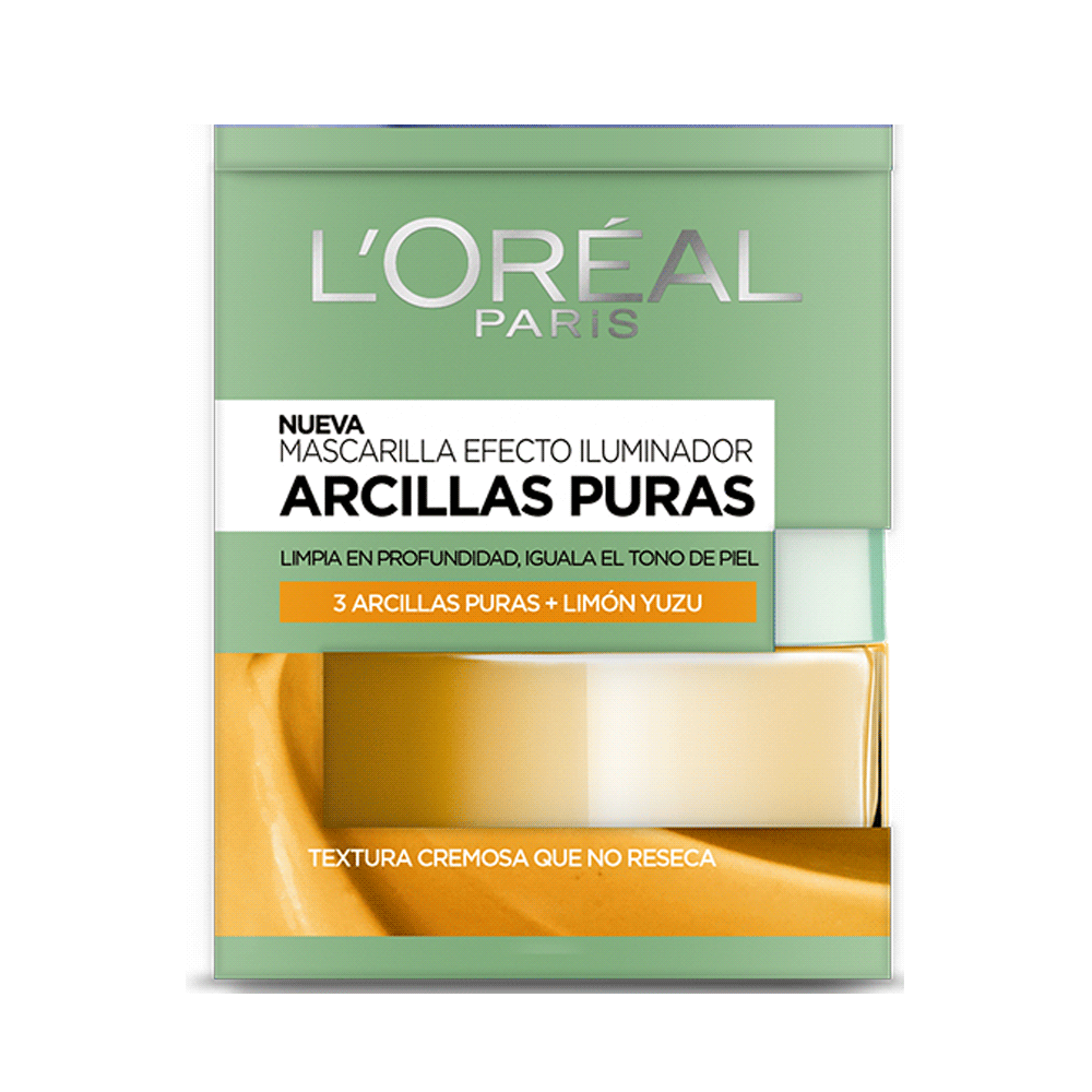 Mascarilla Efecto Iluminador Arcillas Puras 50ml