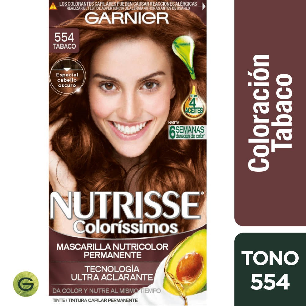 Nutrisse 554 Tabaco 3 Aceites