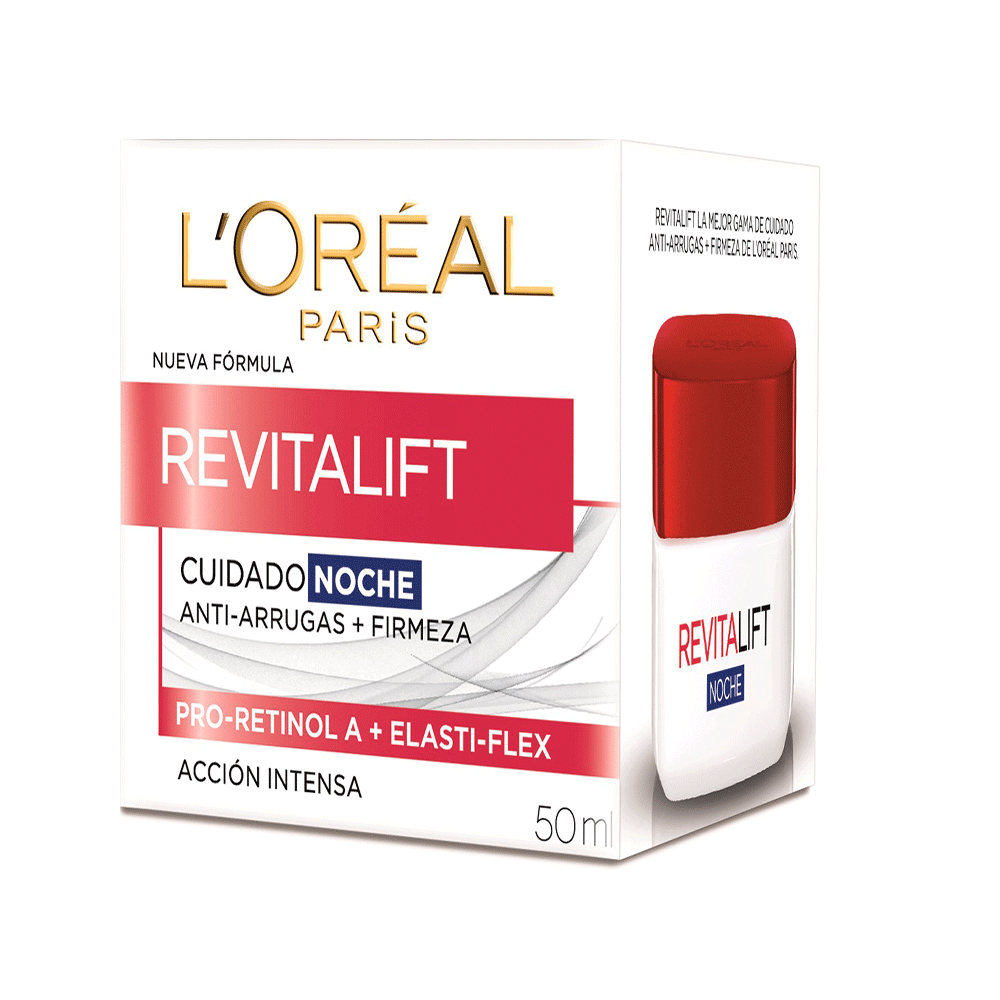 Crema Noche Anti-Arrugas + Firmeza Revitalift 50ml
