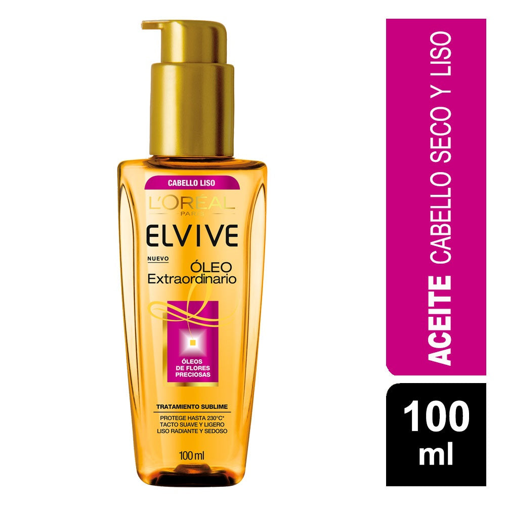 Elvive Oleo Extraord Lisos 100 ml