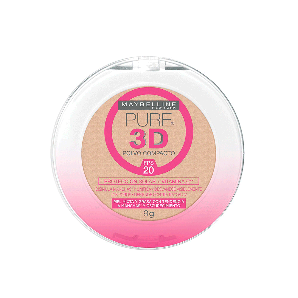 Polvo Pure 3D 330 Destello Dorado Maybelline