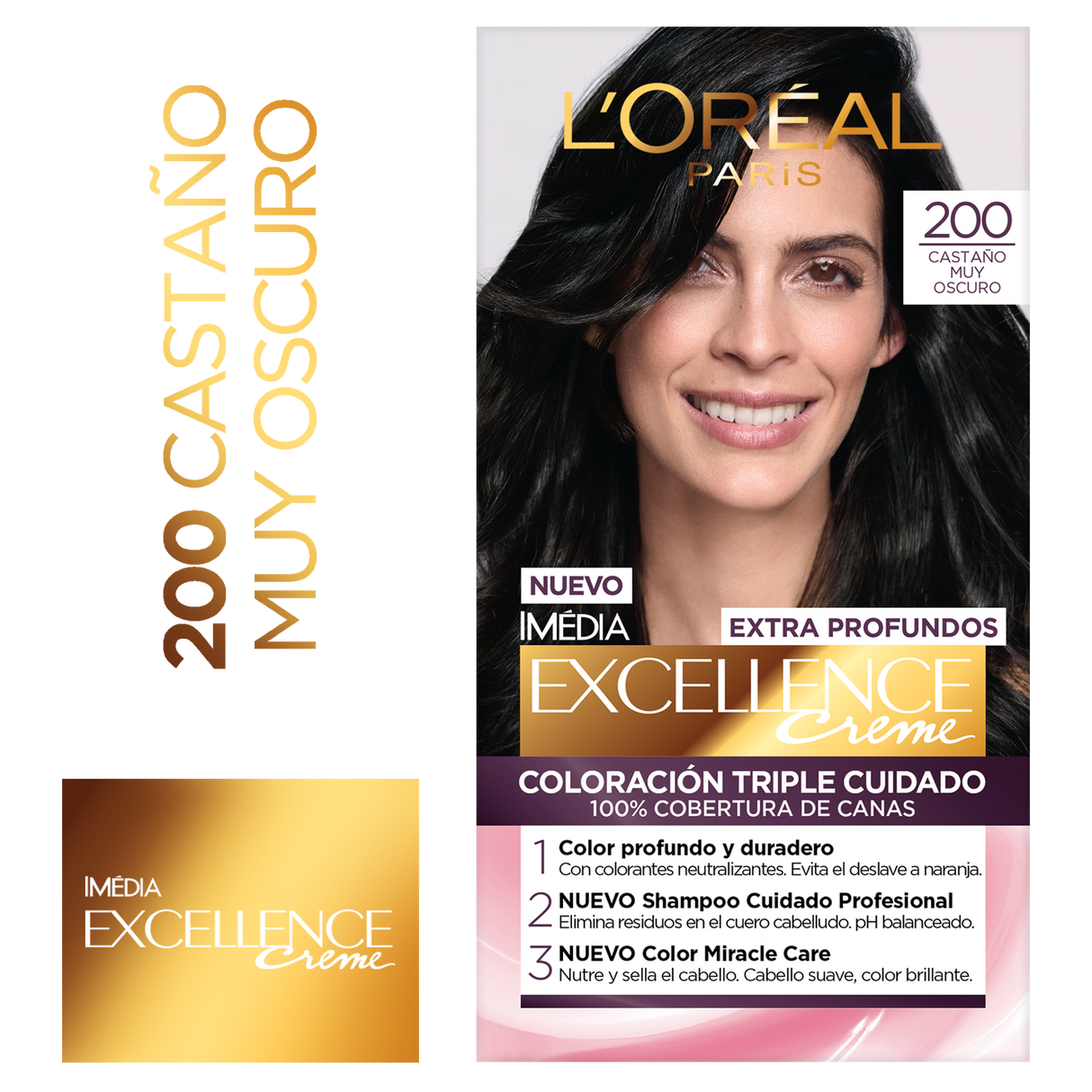 Excellence  Ext Prof Brunettes 200 Permanente