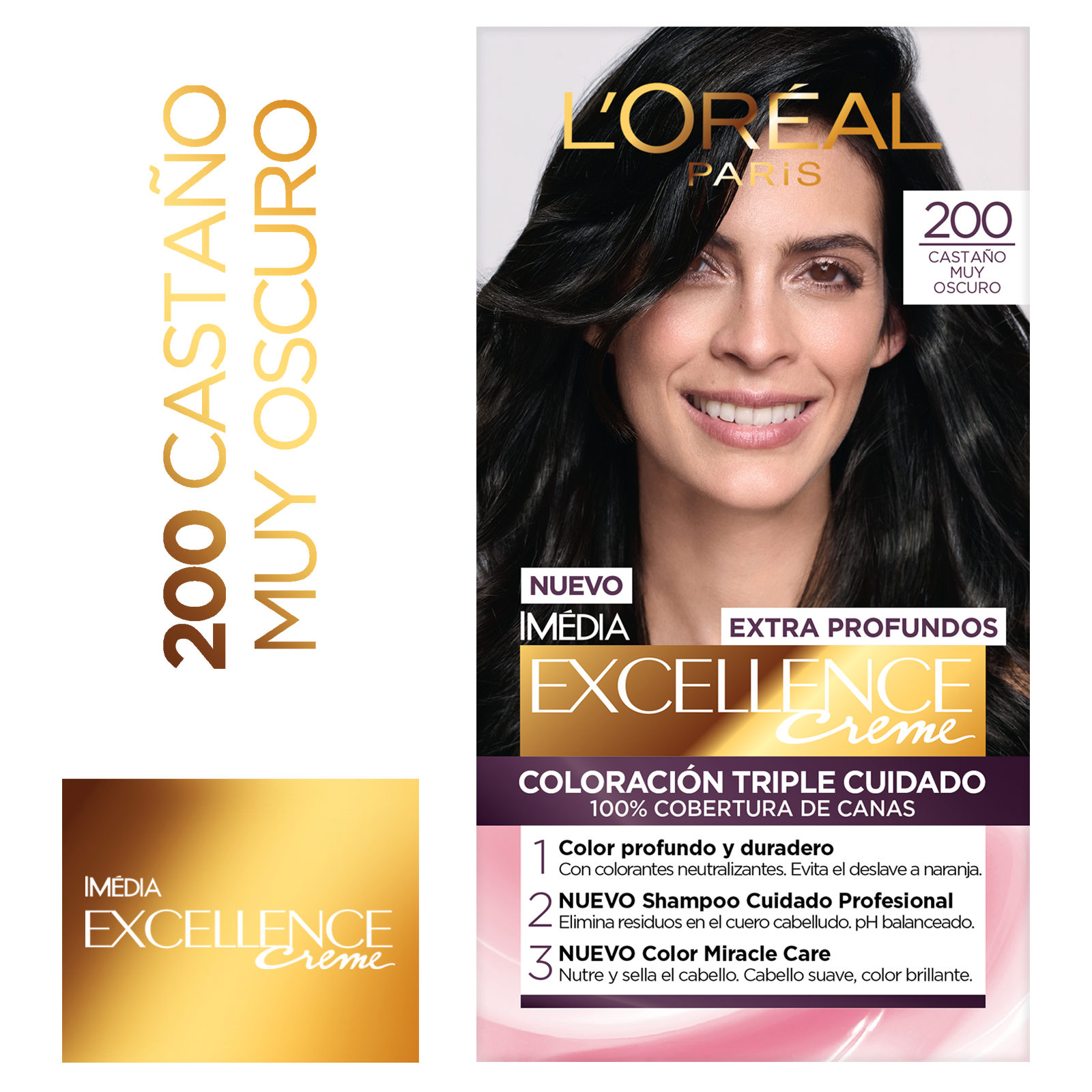 Excellence  Ext Prof Brunettes 200 Permanente