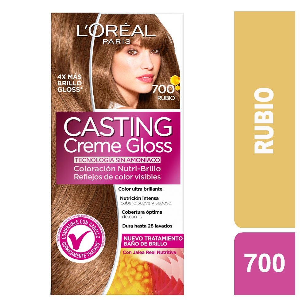 Castin gr Creme  gr Loss 700 Rubio Jreal Tono Sobre Tono