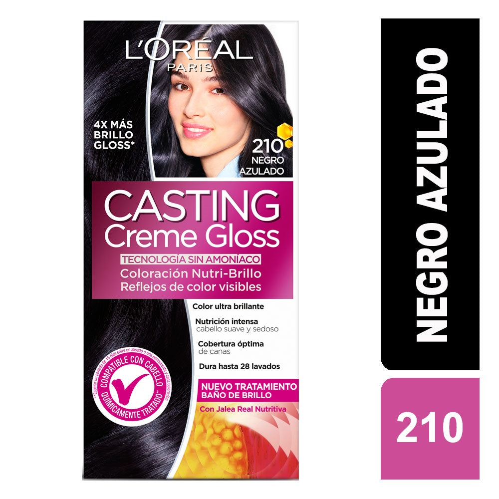 Castin gr Creme  gr Loss 210 Negro Azu Jreal Tono Sobre Tono