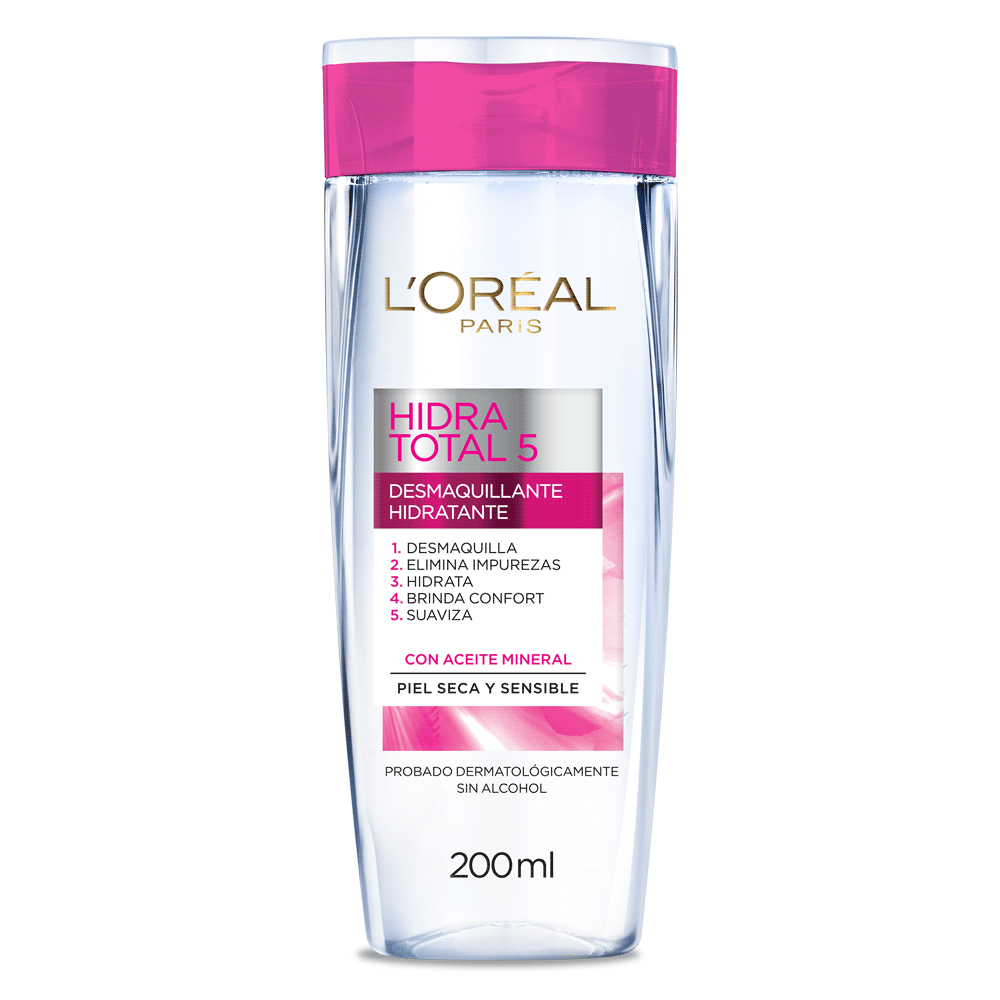 Desmaquillante Hidratante Hidra-Total 5 200 Ml L'Oréal Paris