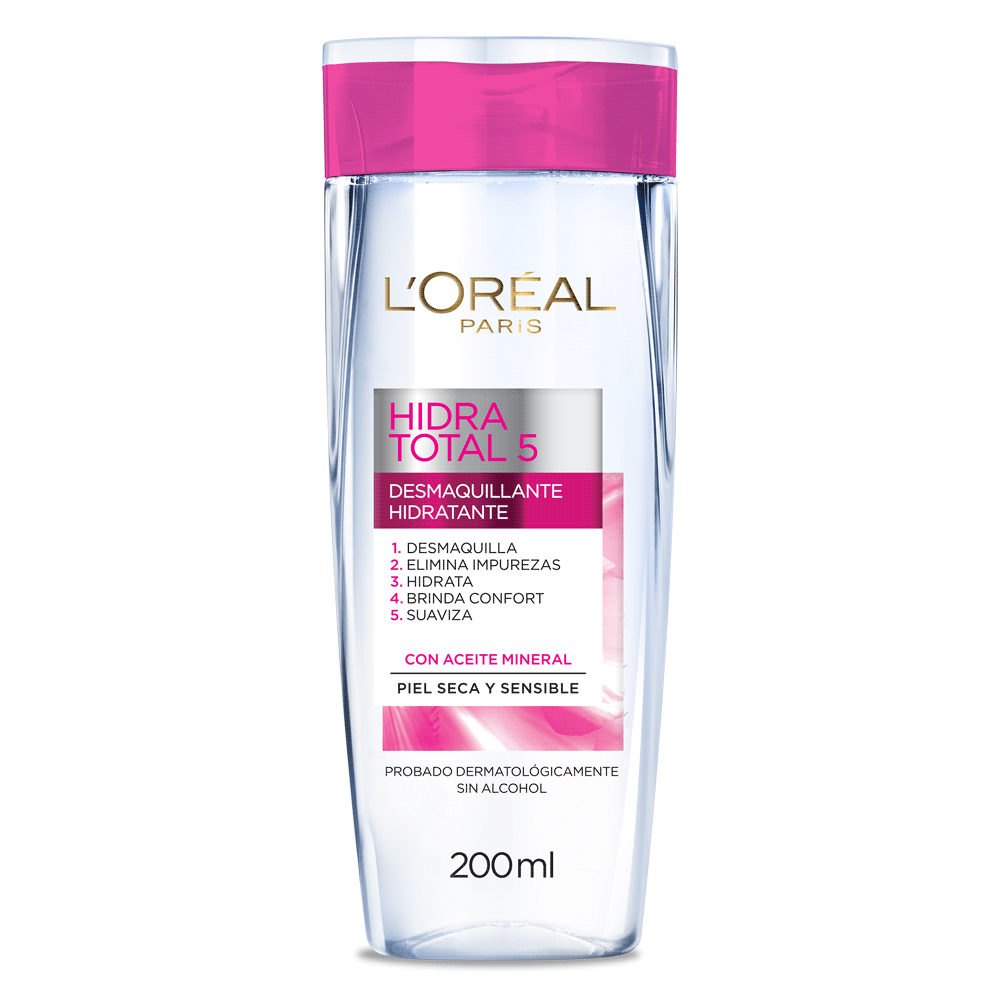Desmaquillante Hidratante Hidra-Total 5 200 Ml L&#39;Oréal Paris