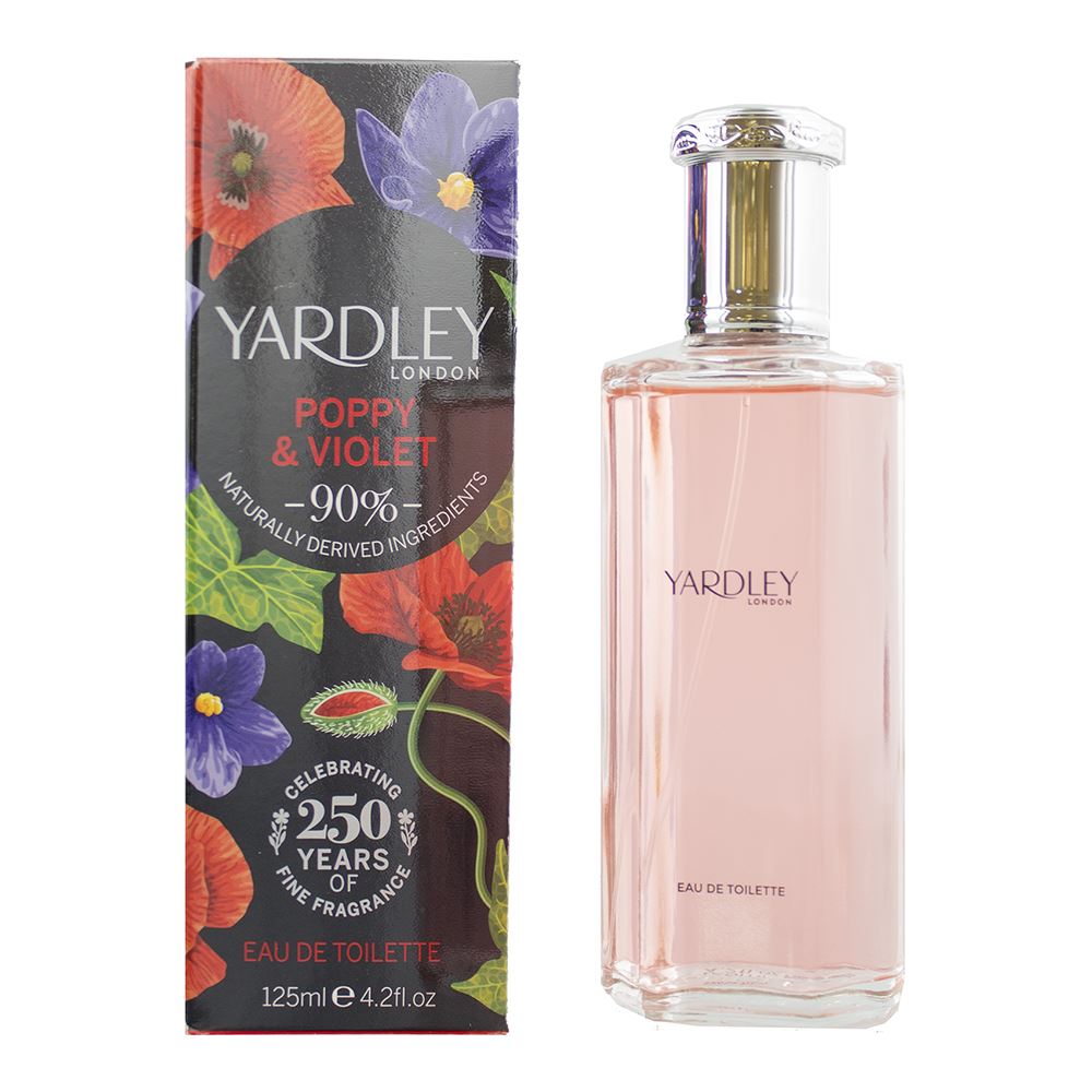 Yardley London Poppy &amp; Violet Edt 125Ml Mujer