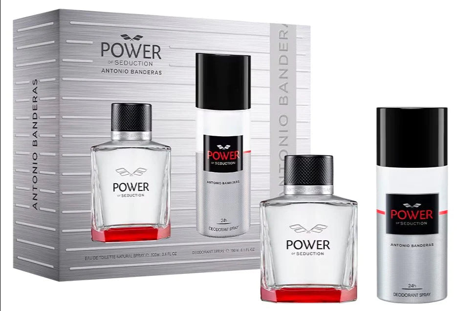 Estuche Power Of Seduction Antonio Banderas Edt 100Ml+150Ml 24h Deo Hombre37