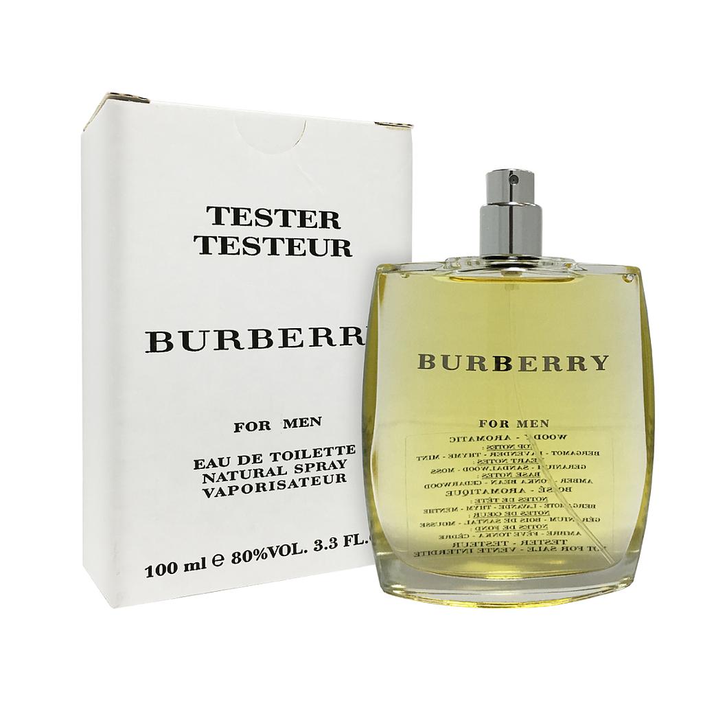 Burberry For Men Edt 100Ml Hombre Tester .