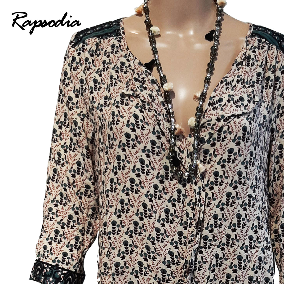 Blusa Rapsodia Madagascar Crudo