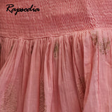 Falda Rapsodia Corta Rakun Japati Rosa