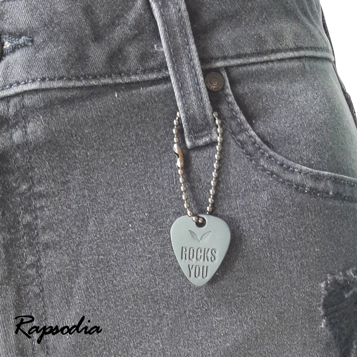 Jeans Rapsodia Catania Black Di Negro