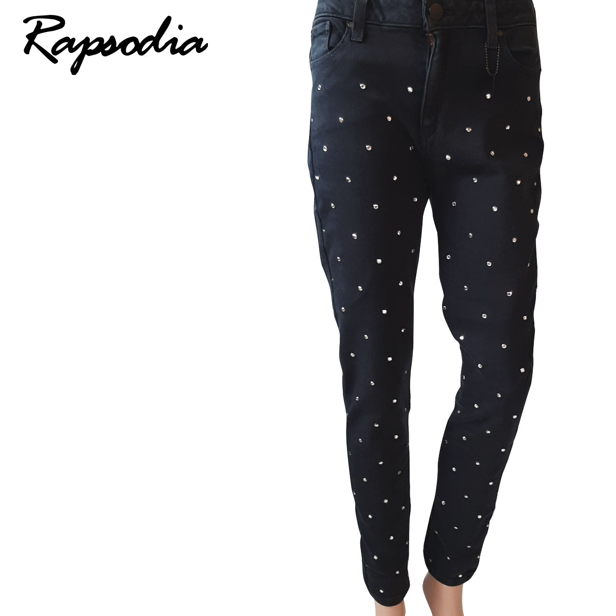 Jeans Rapsodia Full Studs Azul