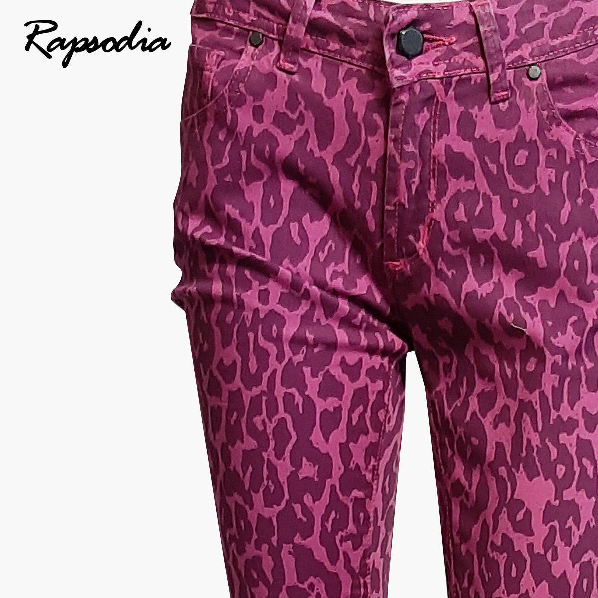Jeans Rapsodia Queen Animal Colors Rosa
