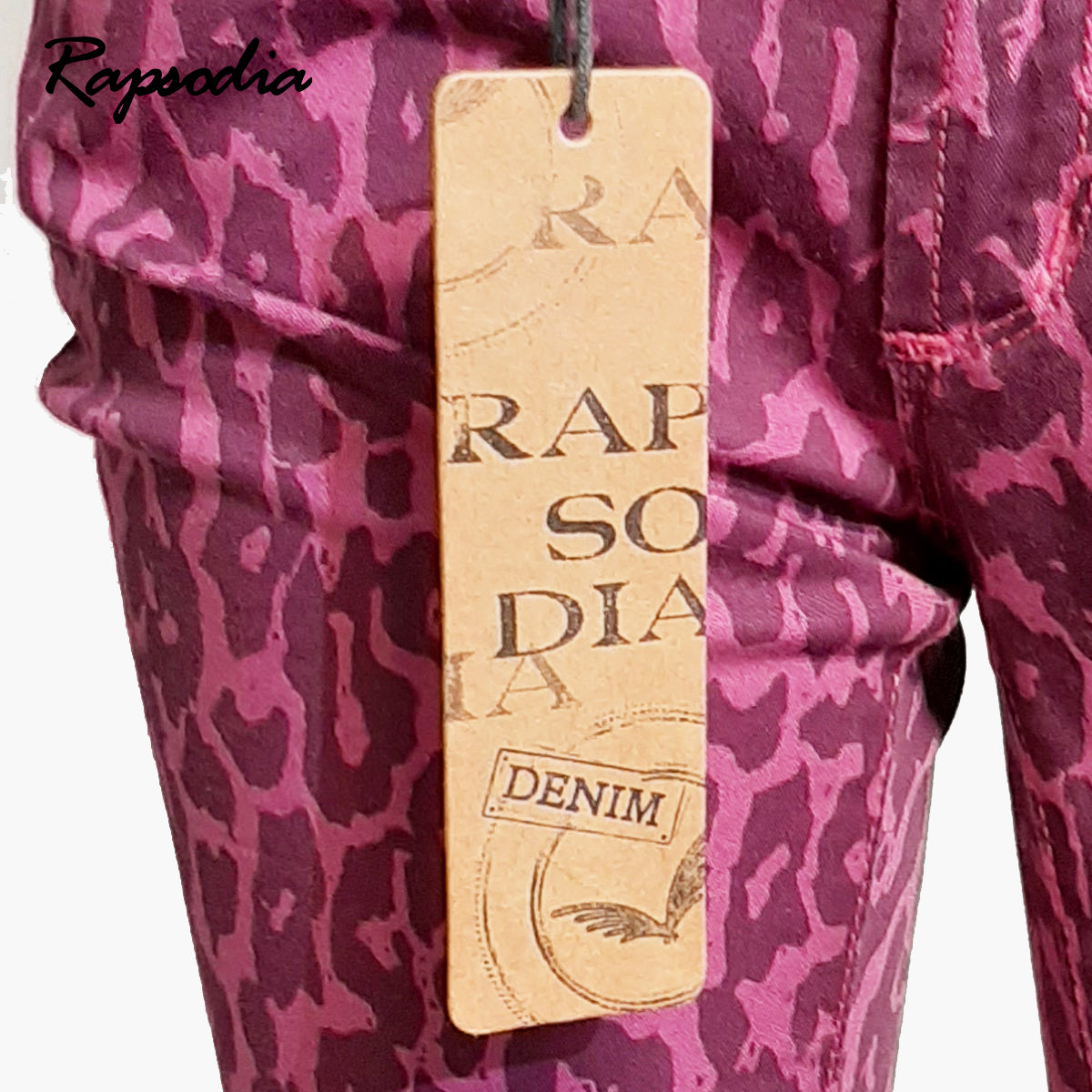 Jeans Rapsodia Queen Animal Colors Rosa