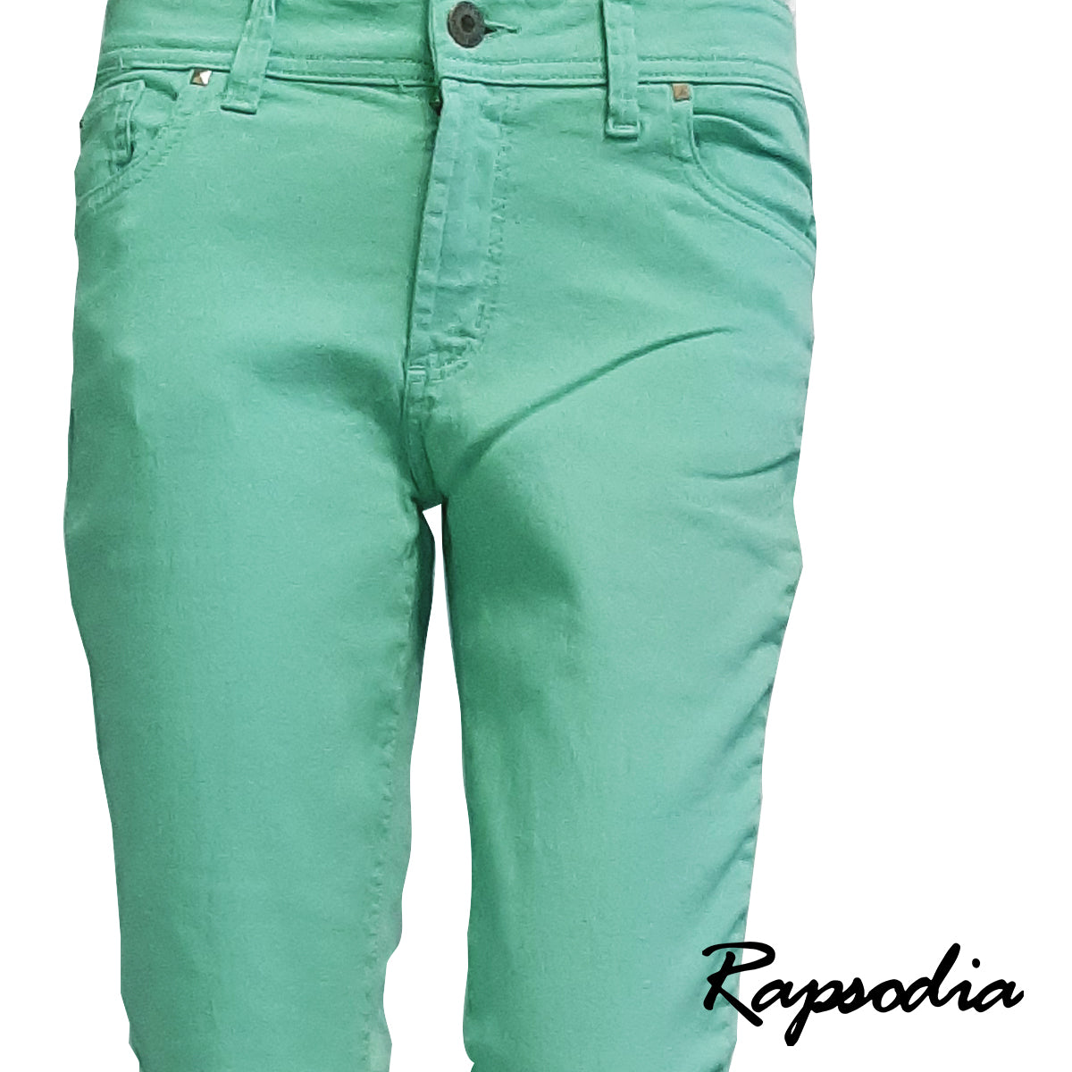 Jeans Rapsodia Queen Pigment Verde