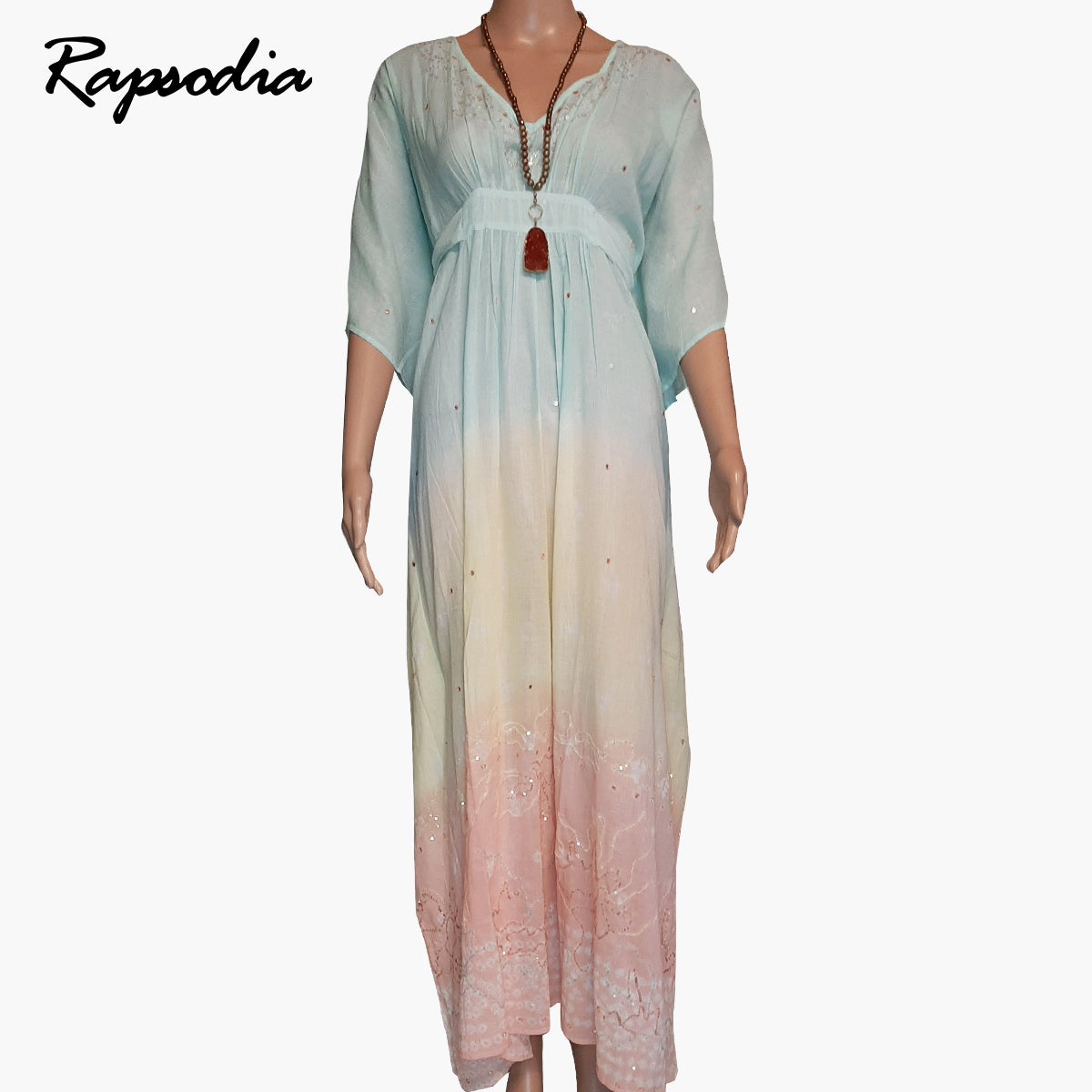 Vestido Rapsodia Tunica Shibori Multicolor