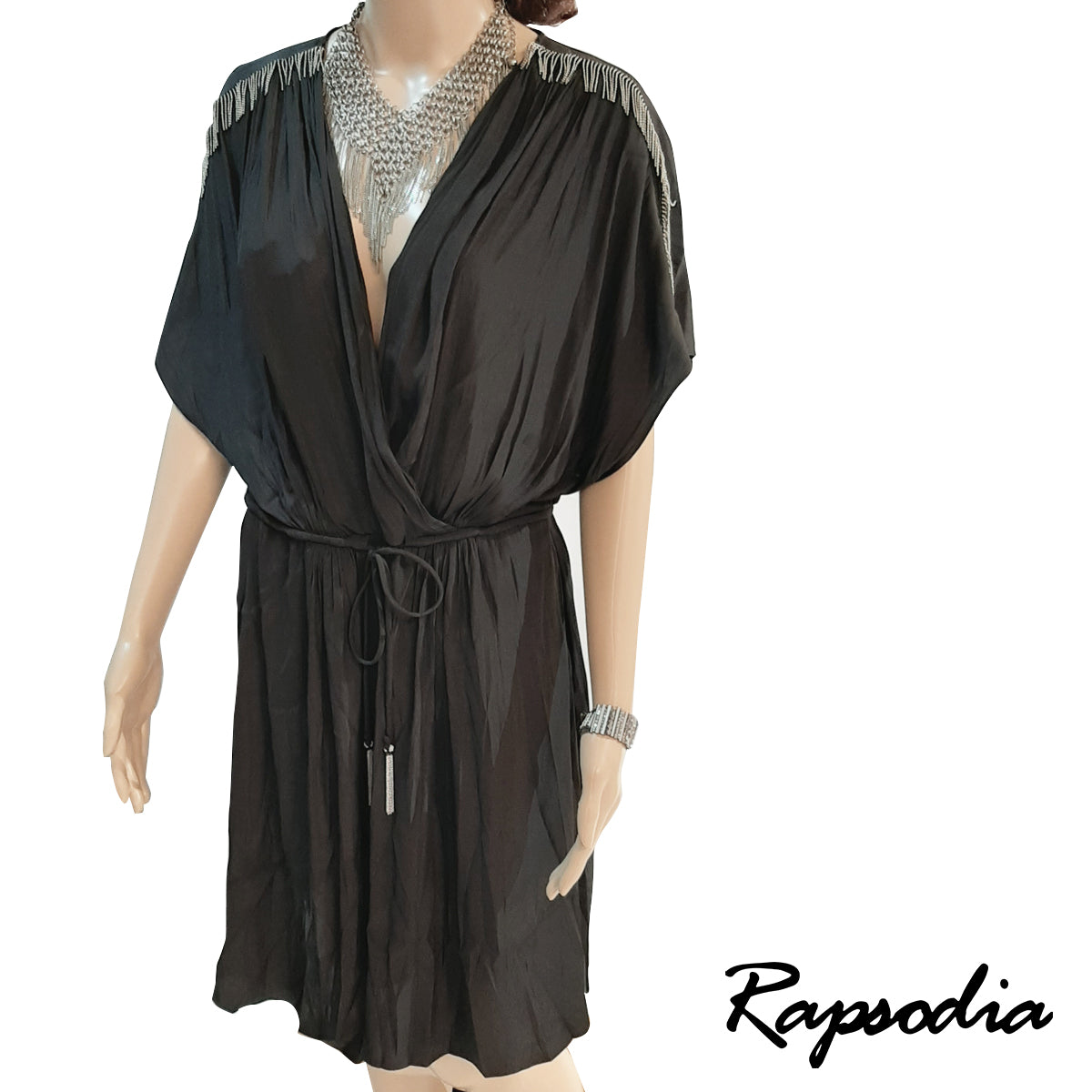 Vestido Rapsodia Angie Negro