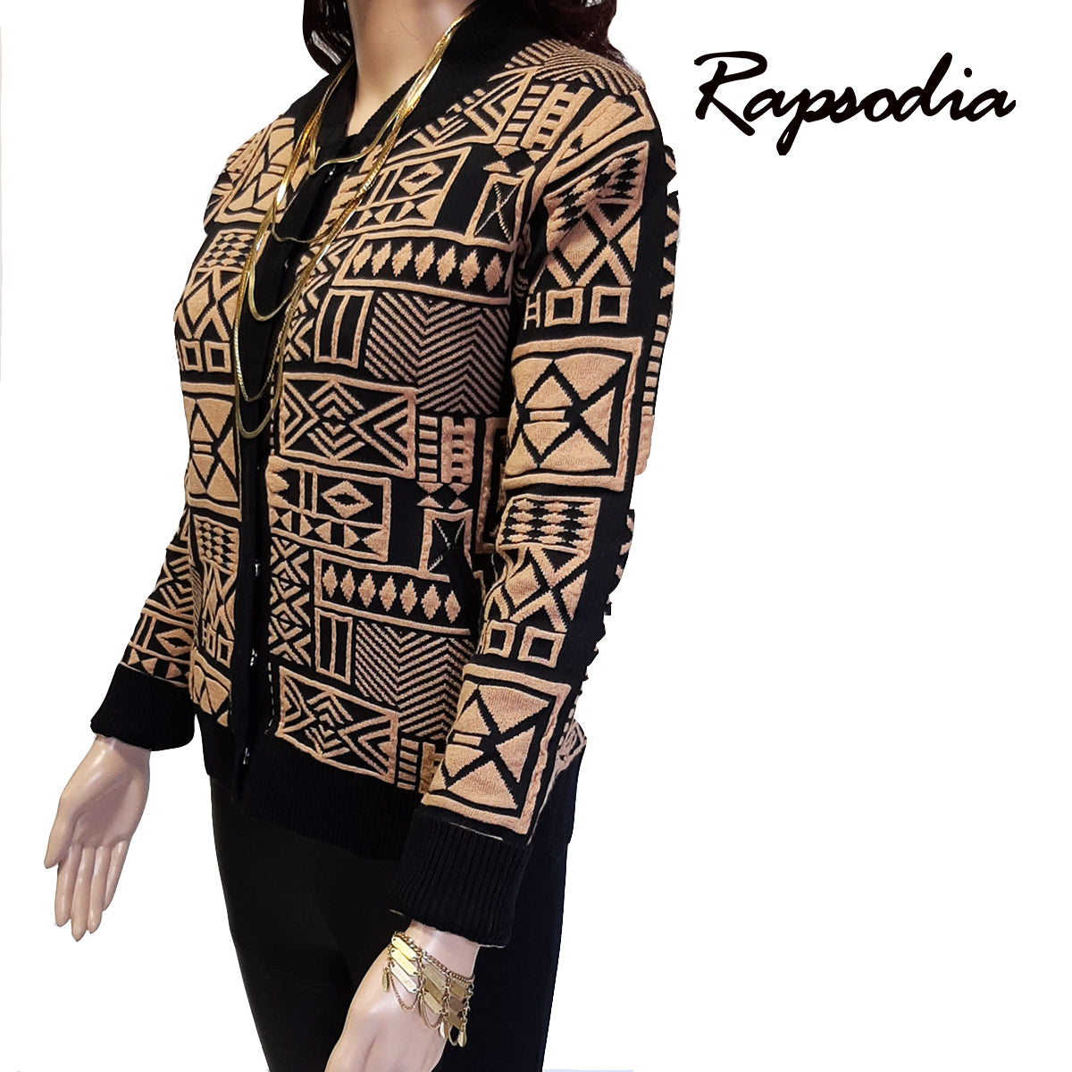 Sweater (Bzo) Rapsodia Tibi Ethnic Negro