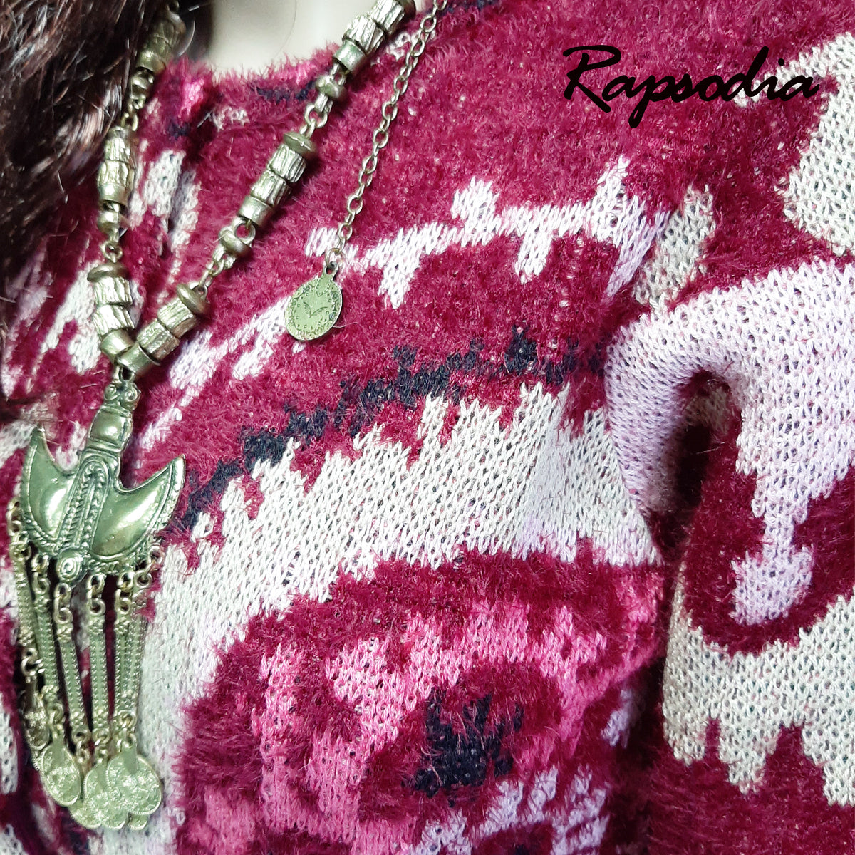 Sweater Rapsodia New Suzani Rosa