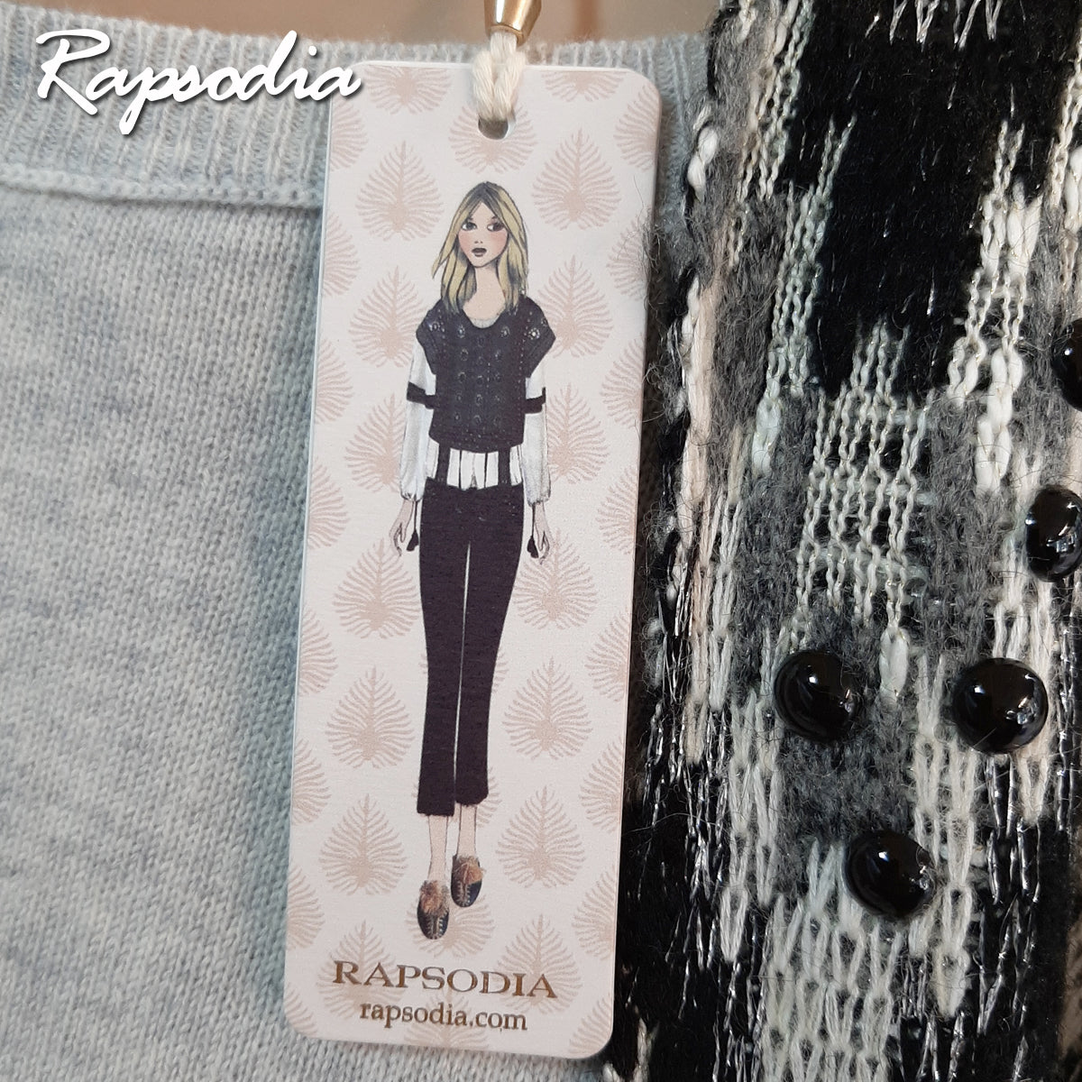 Sweater Rapsodia Alegria Gris