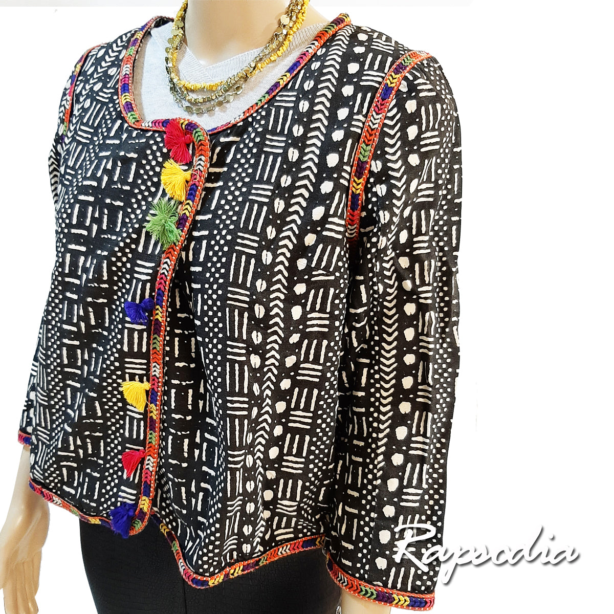 Chaqueta Rapsodia Doba Akinyi Negro