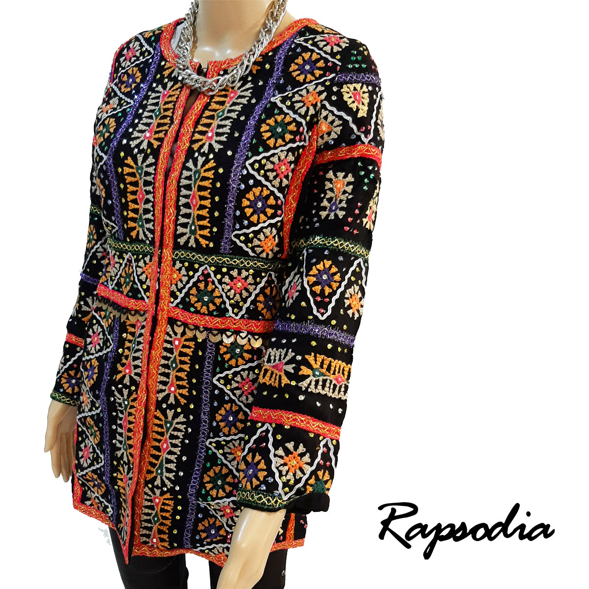 Chaqueta Rapsodia Lahu Aylena Negro